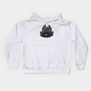 night fury slime Kids Hoodie